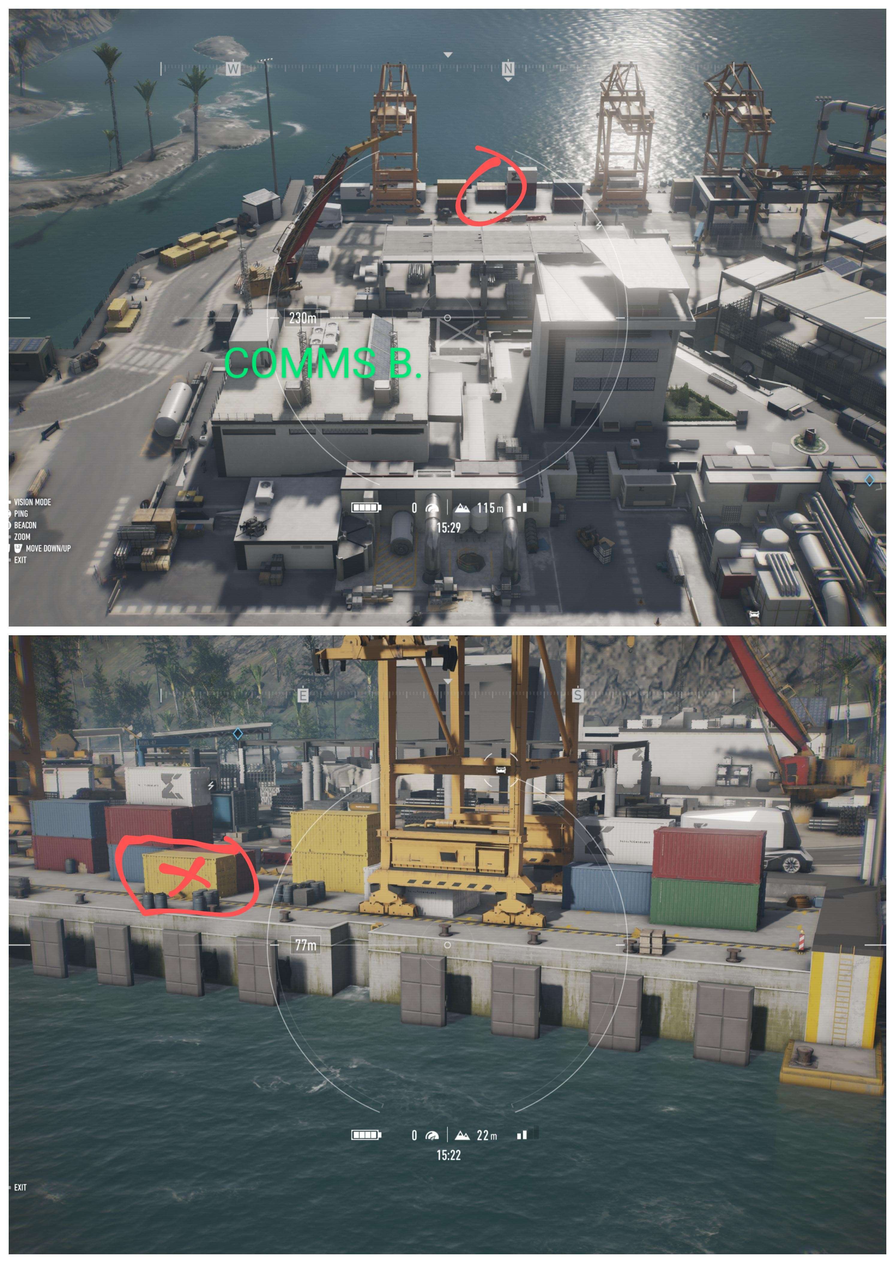 Maunga Nui Port objective reference